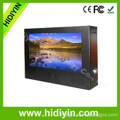 9" touch screen lcd digital advertising player with metal housing